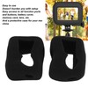 2 Piece Action Camera Windshield Windshield Housing Noise Reducing Foam
