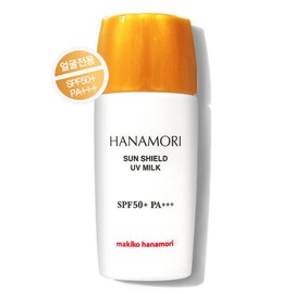 Hanamori Sun Shield UV Milk 35ml / Mebe Dual-Use Sunscreen / 하나모리 선 실드 UV 밀크 35ml  메베 겸용 선크림