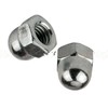 (Qty 5pcs) Versatile 1/2-20 Stainless Steel Acorn/Dome/Cap Hex Nut 1/2