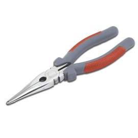 Hi-Seas - Alicates de Punta Larga (Acero Inoxidable), Plateado/Gris, 6 Inch Length