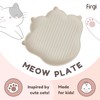 Firgi IVORY Food Grade Silicone Dishware Plates for Baby and