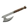SZCO Supplies DM-1107 Damascus Steel Rosewood Hatchet Axe