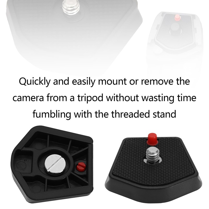 eMagTech 2Pcs 785PL Quick Release Plate 1/4inch Screw Compatible with