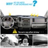 ZZEQYG Dash Cover for 2007-2013 Toyota Tundra & 2008-2017 Toyota