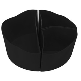 3 in 1 Slow Cooker Liner 6QT Silicone Cook Pot Divider Easy to Clean Slow Cooker Accessories Cooking Liner for Home Restaurant Black