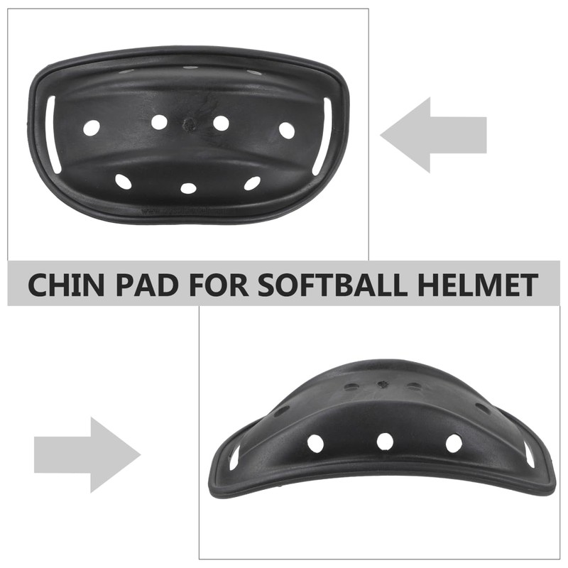 GALPADA 10 pieces interchangeable chin guard chin pad protective helmet