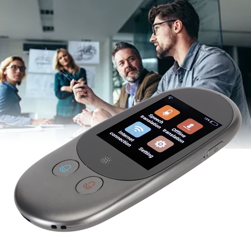 Language Translator Device 126 Different Languages 2.4inch LCD Touch Screen