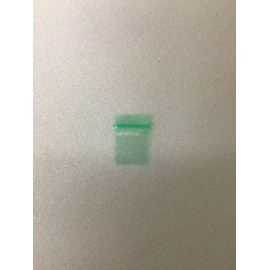 5858 (5/8"X5/8") Green Color Apple Brand Mini Zip Lock Baggies, Case of 1,000