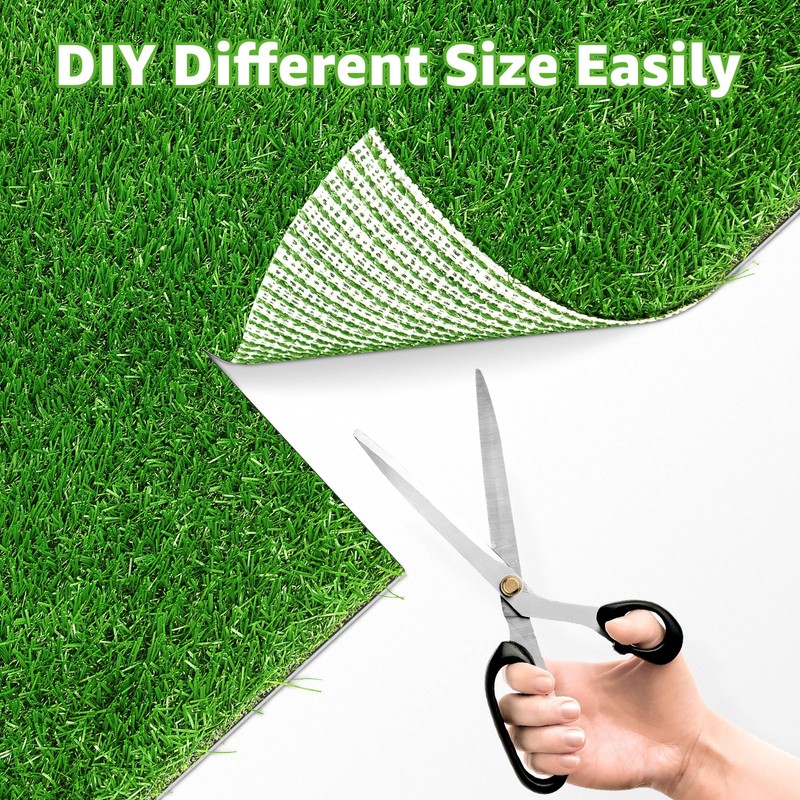 Artificial Dog Grass Pee Pad 30.5"x30.5" 2 Pack, Washable Indoor