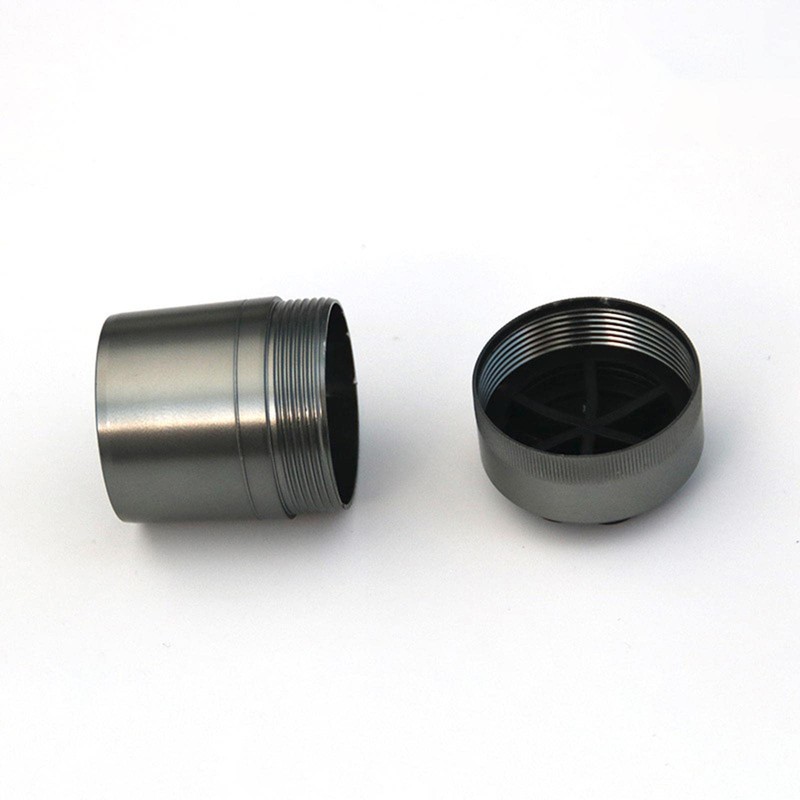DeeRace Fishing Rod Butt Cap Black Replacement Lightweight Durable Aluminum