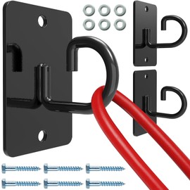 Resistance Bands with Handles for Working Out, Resistance Band Set with Wall Anchor, Home Exercise Strength Training Equipment with Exercise Band Wall Mount, Door Resistance Bands System