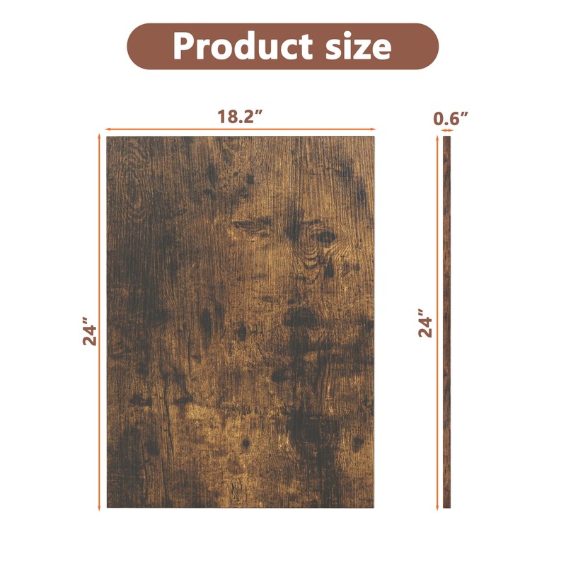 Piskyet Dog Crate Topper Wood Countertop for 48 42 36