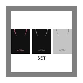 BLACKPINK BORN PINK 2nd Album BOX SET Version CD+Photobook+Accordion Lyrics Paper+Large Photocard+Postcard+Instant Film+Selfie Photocard+Tracking (SET(BLACK+PINK+GRAY))