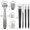 36 Pcs Callus Shaver for Feet Set, (1Stainless Foot File