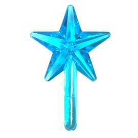 National Artcraft® Small Traditional Star for Ceramic Christmas Trees - Aqua (Pkg/5)
