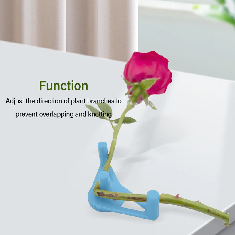 50pcs Low Stress Training Clips 360 Degree Adjustable Reusable Plastic