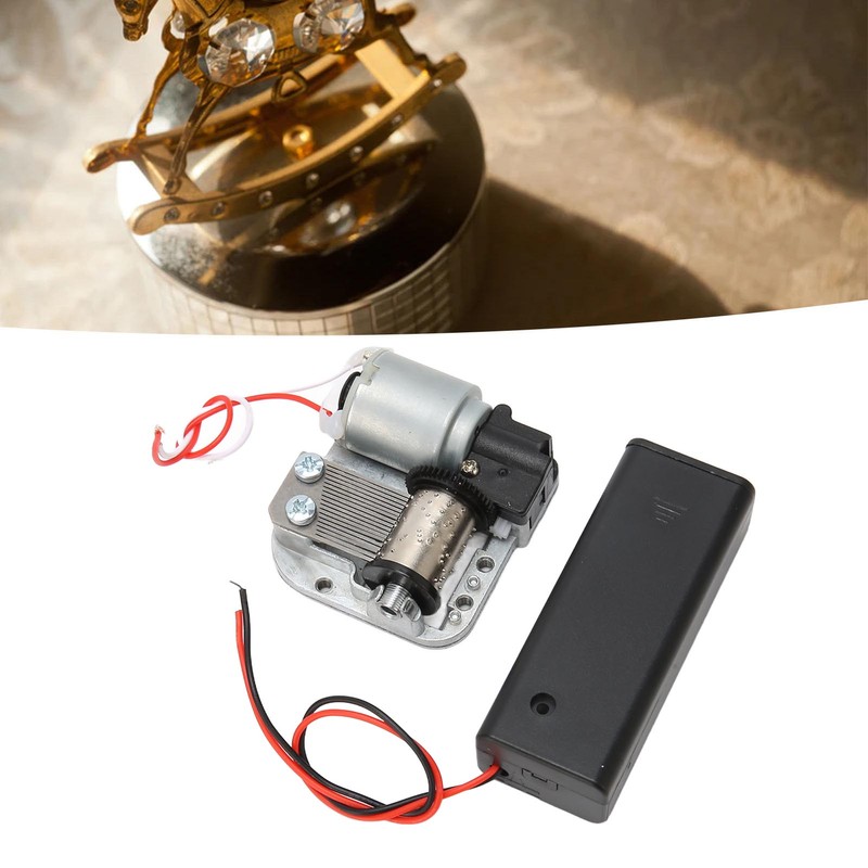 18 Note Musical Mechanism Movement Battery Powered Stress Relief DIY