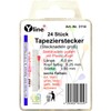 Yline Pack of 24 wallpapering pins with plastic head, assorted
