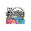 Cancun (Mexico) - 3D Metal Fridge Magnet for Kitchen Refrigerator