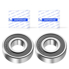 2PCS 6000-2RS Double Rubber Seal Bearings 10x26x8mm, high Speed deep Groove Ball Bearings with Stable Performance