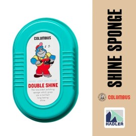Columbus Double Shine Shoe Polish Sponge Two-Sided