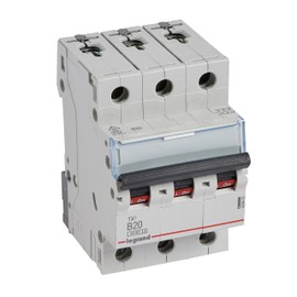 Legrand 403403 TX3 Circuit Breaker B20 A 1P 6KA 3 M