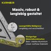KIRNER Carpenter's Square 180 mm - Precise Stainless Steel Metal