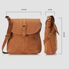 LEABAGS Paris genuine buffalo leather messenger bag in vintage style