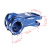 Bike Stem Long Adjustable CNC Handlebar Lightweight Hollow 31.8mm Bike