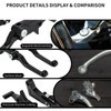 BAOUFF Clutch Brake Levers for Hawk 250,CNC Motorcycle Billet Pivot