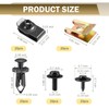 Opuweiy 100 PCS Car Bumper Repair Kit, Universal Body Clips