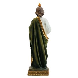 San Judas Peana Square Hand Painted Resin Figurine 40 cm