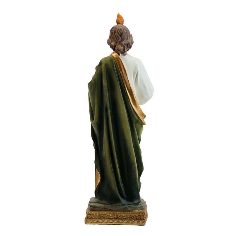 San Judas Peana Square Hand Painted Resin Figurine 40 cm