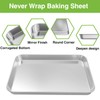 Baking Sheet Pan for Toaster Oven, Stainless Steel Baking Pans