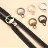 Zipper Pull Replacement, Detachable Metal Zipper Puller Zip Slider Extender
