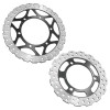 Caltric Front Rear Brake Disc Rotor for Kawasaki Ninja 250R