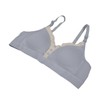 Wireless Nursing Bra V Shape Breastfeeding Breathable Maternity Bra with