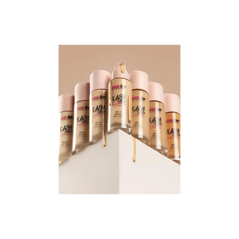 Base De Maquillaje Líquida Pink Up Easy Cover30 Ml Piel