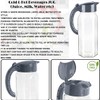 Pro Home Glass Jug with Removable Plastic Lid 1.5 Liter