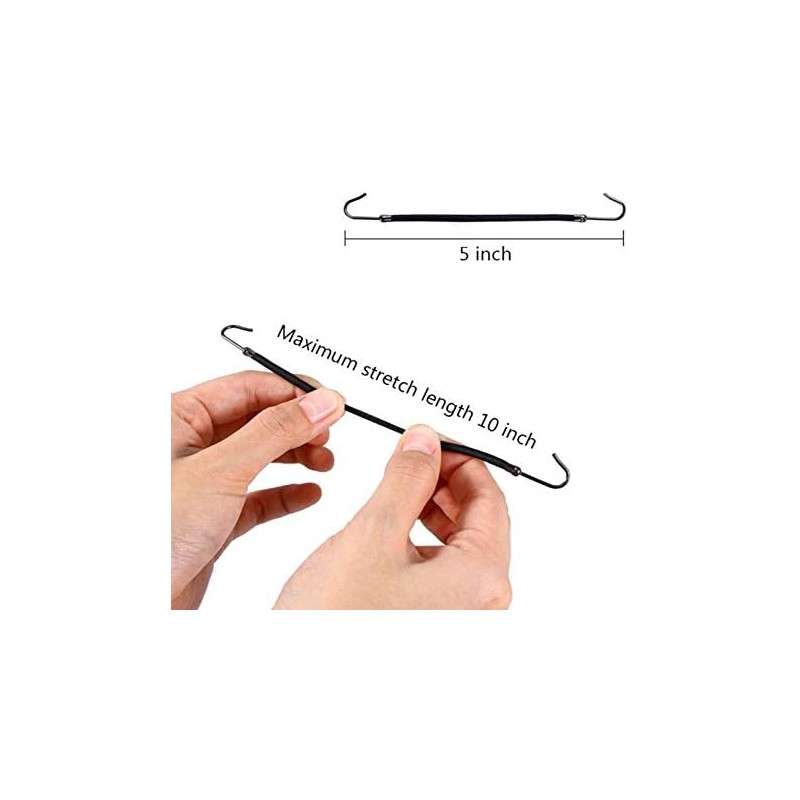 Bungee Hair Ties, Pinzas Para Cabello, Ligas Con Ga Para
