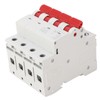 6KA 4P Miniature Circuit Breaker PP Flame Retardant Circuit Breaker