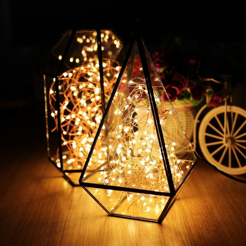 RUICHEN Plug in Fairy String Lights with Switch, Waterproof 33
