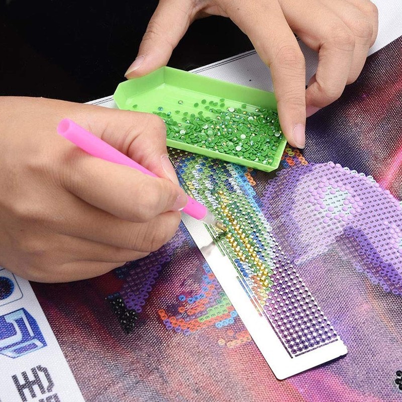 Handmade Accessories Diamond Painting Corrector Single Row Point DIY Ruler