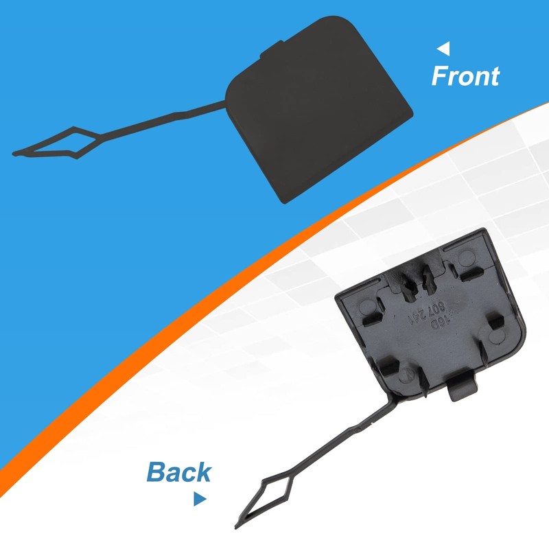 CZShiYue Front Bumper Tow Hook Cover Towing Eye Cap Fit