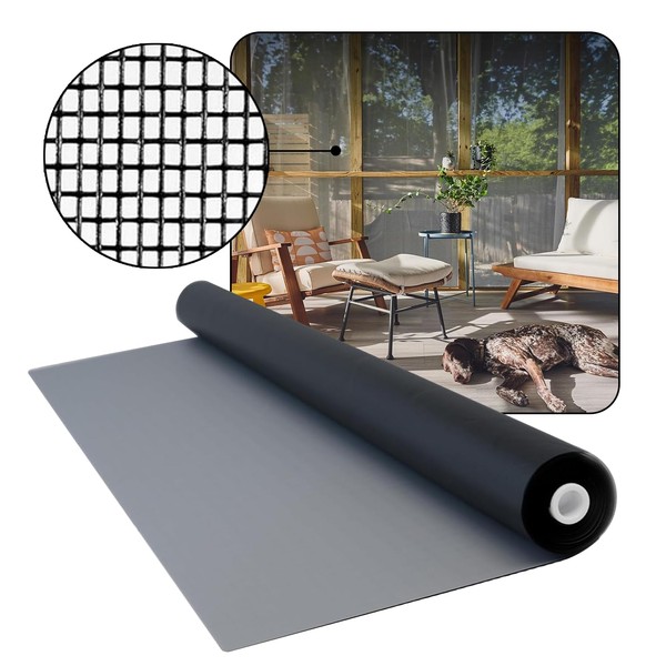 DOCA 96 in x 100 ft Window Screen Mesh -