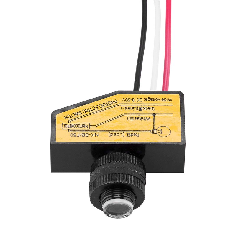 Light Control Switch ONEVER DC 12V 24V 36V 48V Dusk