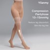 Yilanmy Compression Pantyhose for Women 10-15mmHg Support Hose Compression Tights