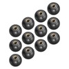 METALLIXITY Threaded Ball Knobs (25mm/0.98") 12Pcs, Plastic Ball Lever Knob