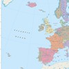 Europe Political Boundaries Map With Capitals Borders, Capitals & Cities
