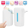 Smart Wireless Doorbell SelfPowered Beeper Remote Induction Waterproof
